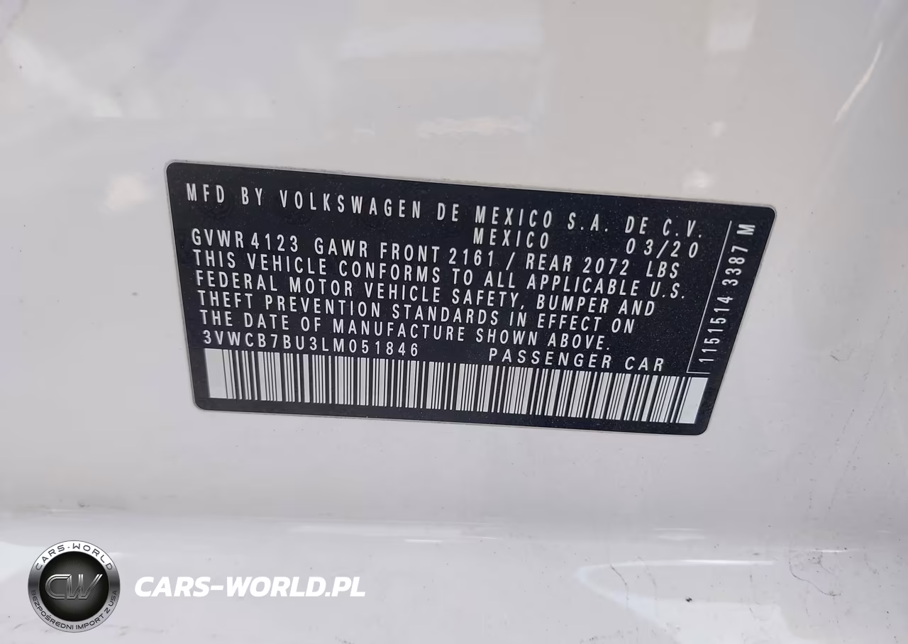 2020 Volkswagen Jetta 1.4T R-Line-1.4T S-1.4T Se VIN:3VWCB7BU3LM051846 - 9