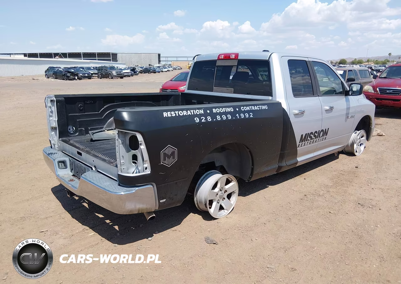 2009 Dodge Ram 1500 Slt-Sport-Trx VIN:1D3HB18P49S796636 - 4