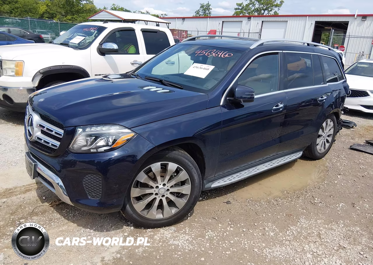 2017 Mercedes-Benz Gls 450 4Matic VIN:4JGDF6EE1HA856612 - 2