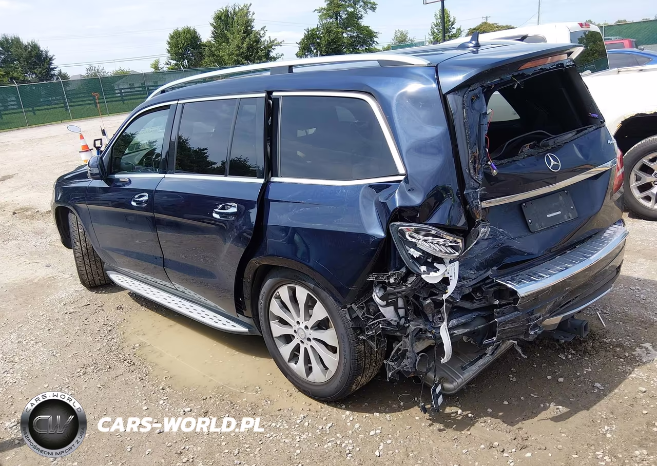 2017 Mercedes-Benz Gls 450 4Matic VIN:4JGDF6EE1HA856612 - 3