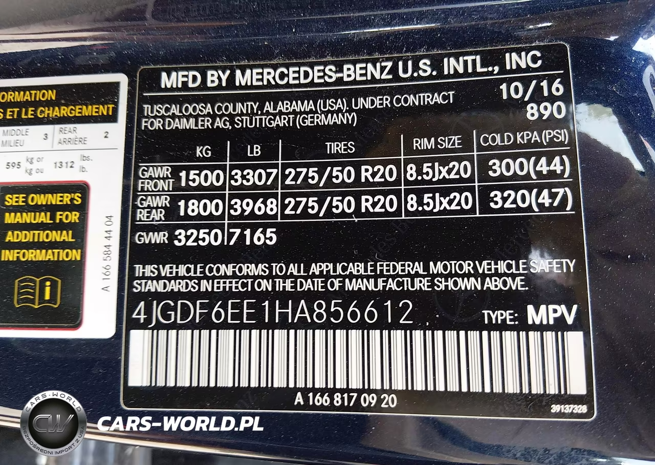 2017 Mercedes-Benz Gls 450 4Matic VIN:4JGDF6EE1HA856612 - 9