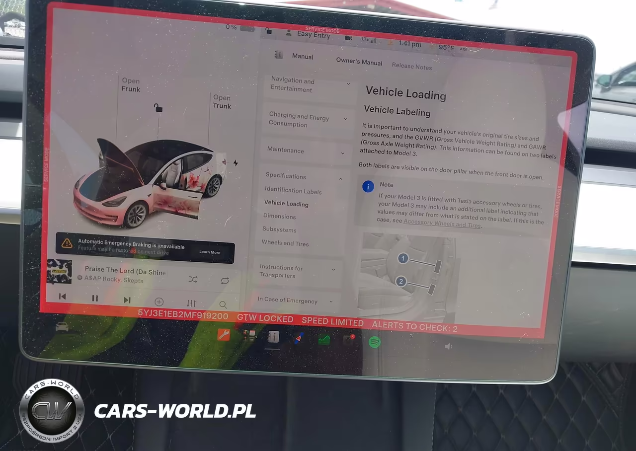 2021 Tesla Model 3 Long Range Dual Motor All-Wheel Drive VIN:5YJ3E1EB2MF919200 - 18
