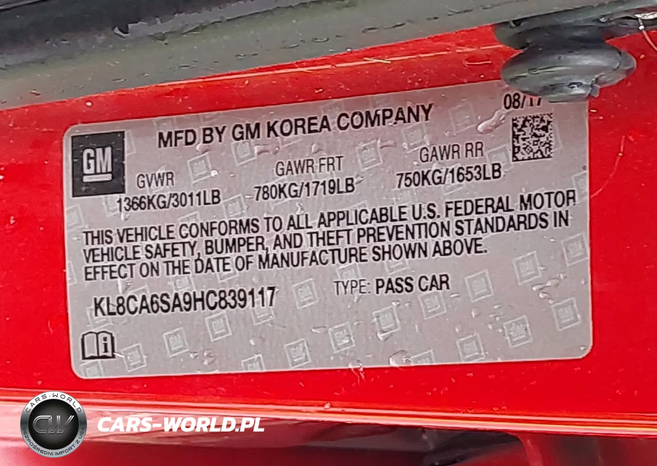 2017 Chevrolet Spark Ls Manual VIN:KL8CA6SA9HC839117 - 9