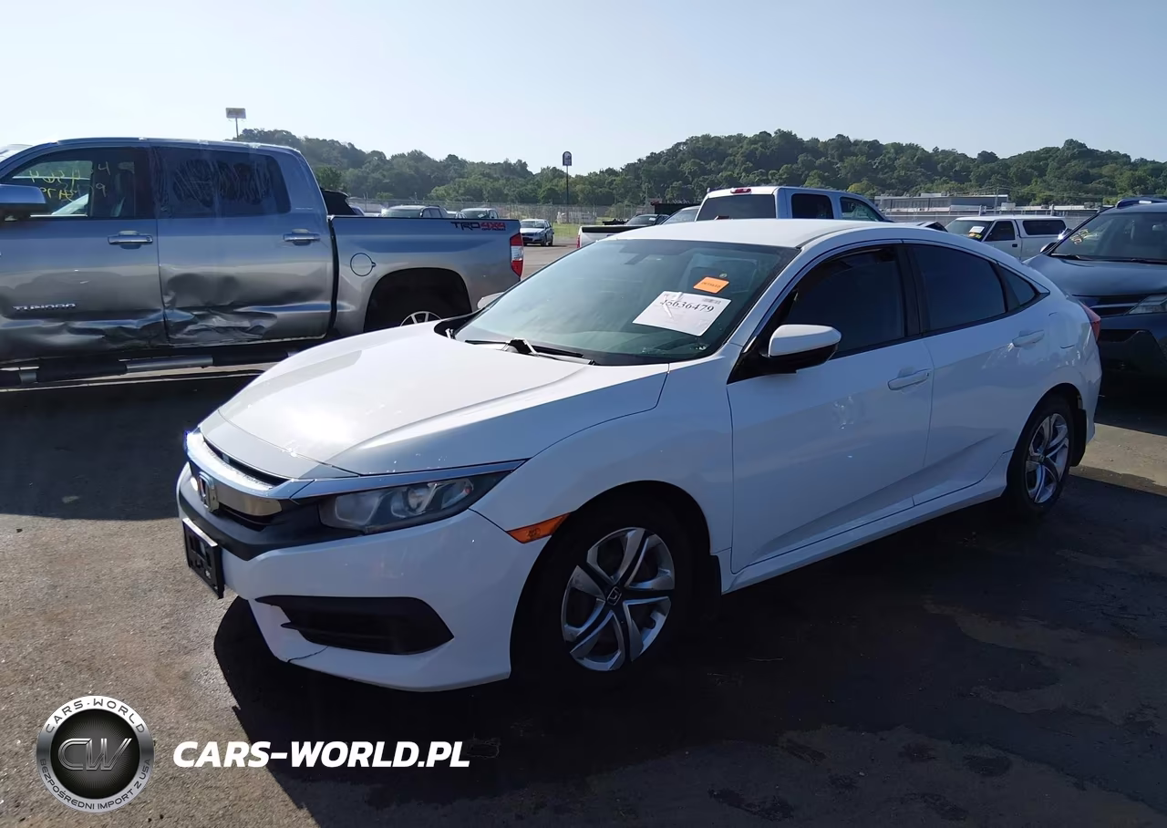 2016 Honda Civic Lx VIN:19XFC2F5XGE076391 - 2