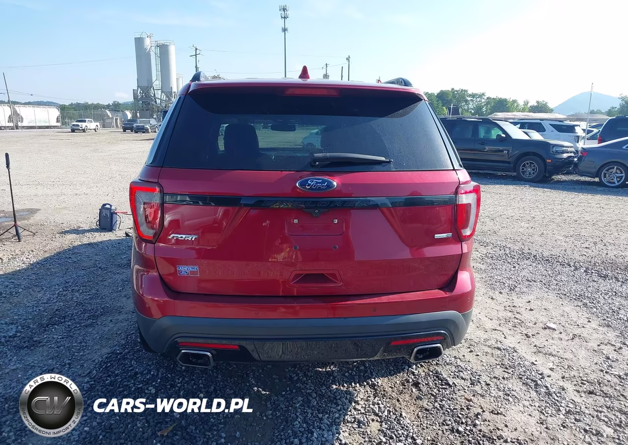 2017 Ford Explorer Sport VIN:1FM5K8GT8HGD09924 - 16