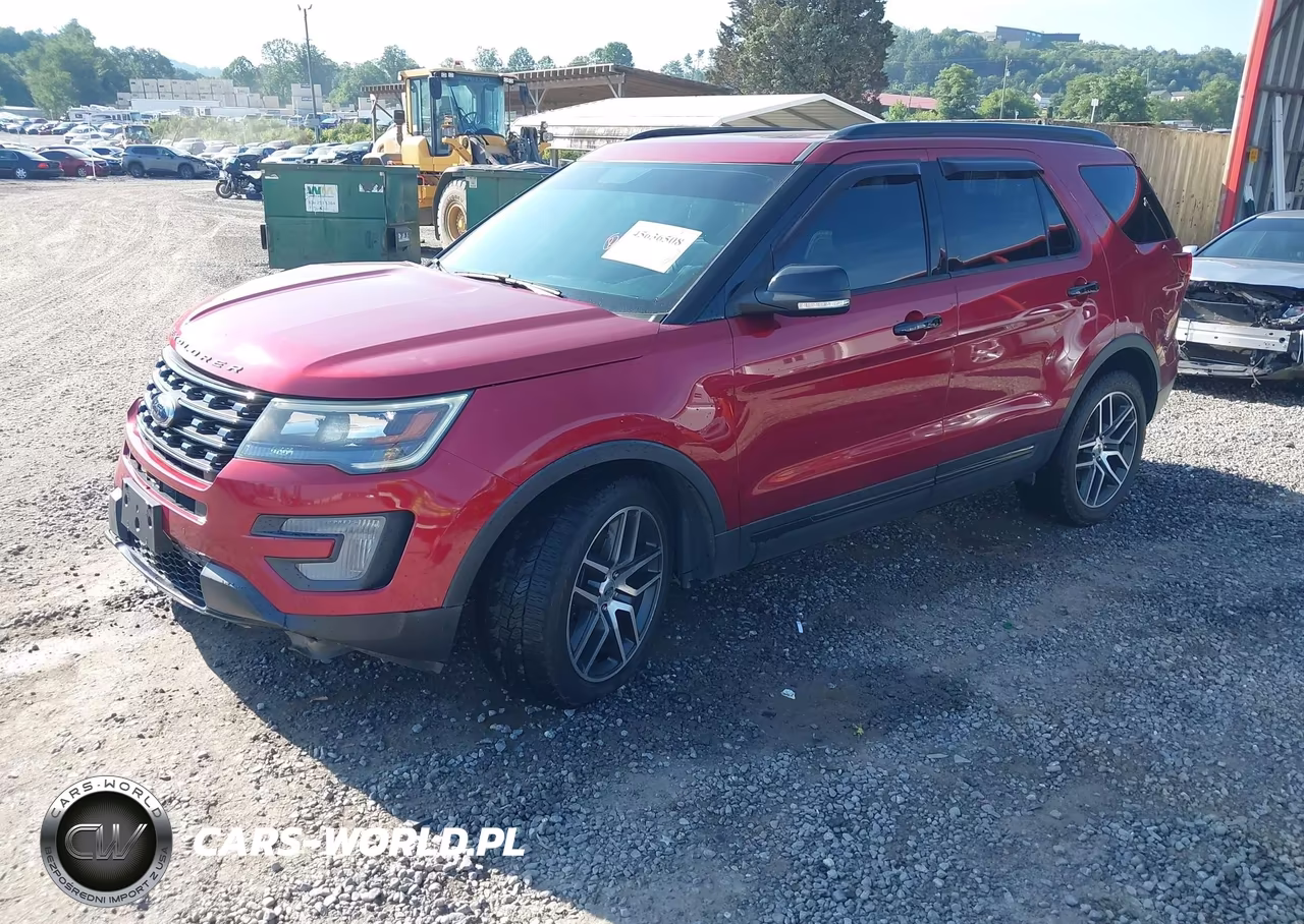 2017 Ford Explorer Sport VIN:1FM5K8GT8HGD09924 - 2