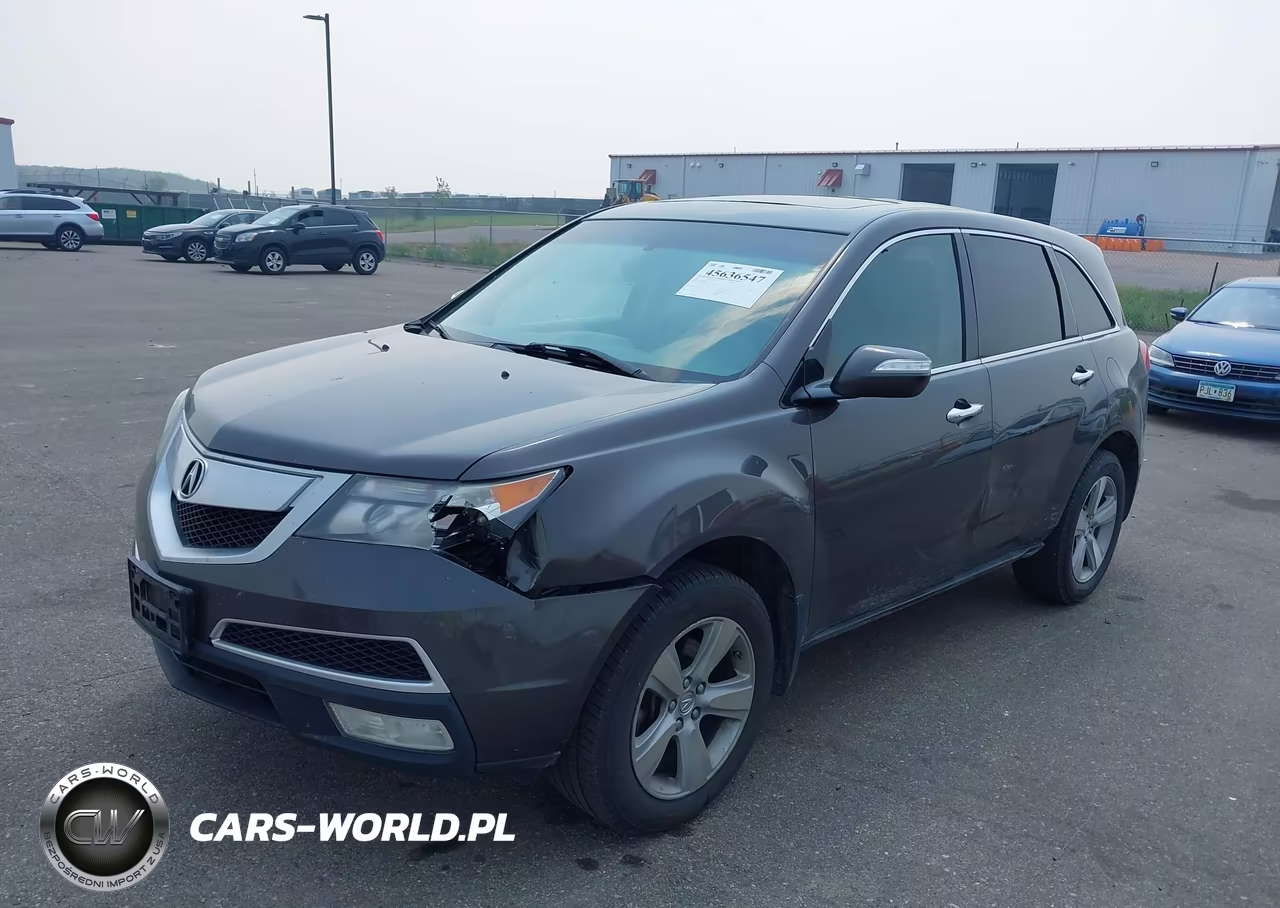 2010 Acura Mdx VIN:2HNYD2H21AH526475 - 2