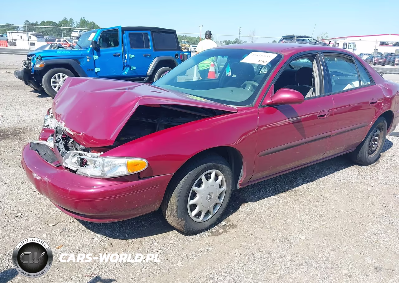 2003 Buick Century Custom VIN:2G4WS52J231235799 - 2