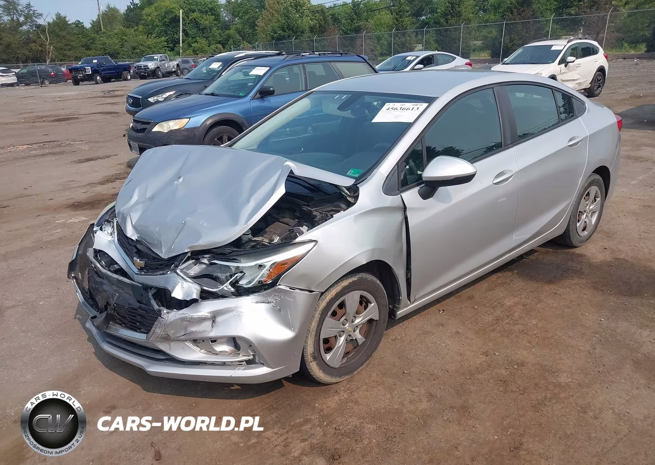 2017 Chevrolet Cruze Ls Auto VIN:3G1BC5SM8HS519825 - 2