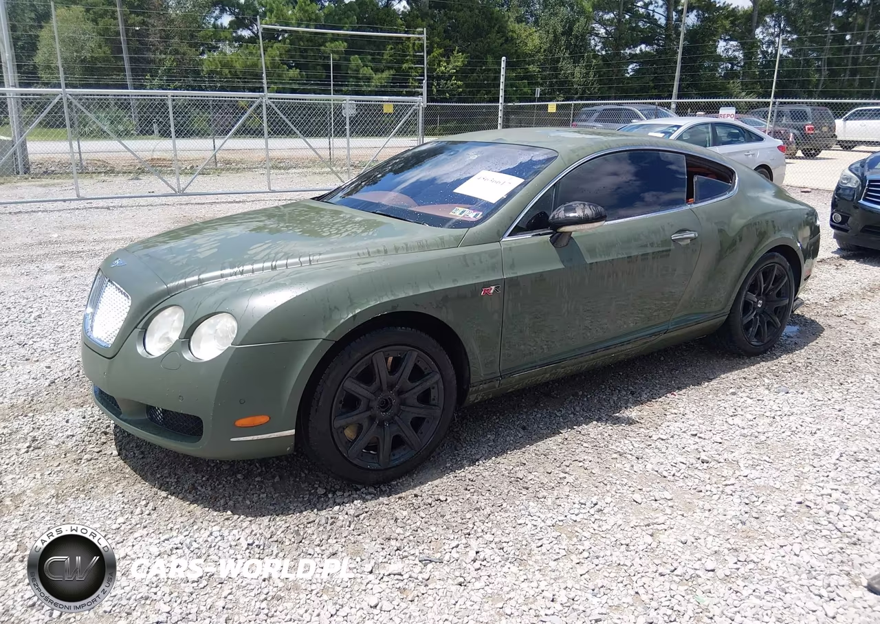 2005 Bentley Continental Gt VIN:SCBCR63W95C027597 - 2
