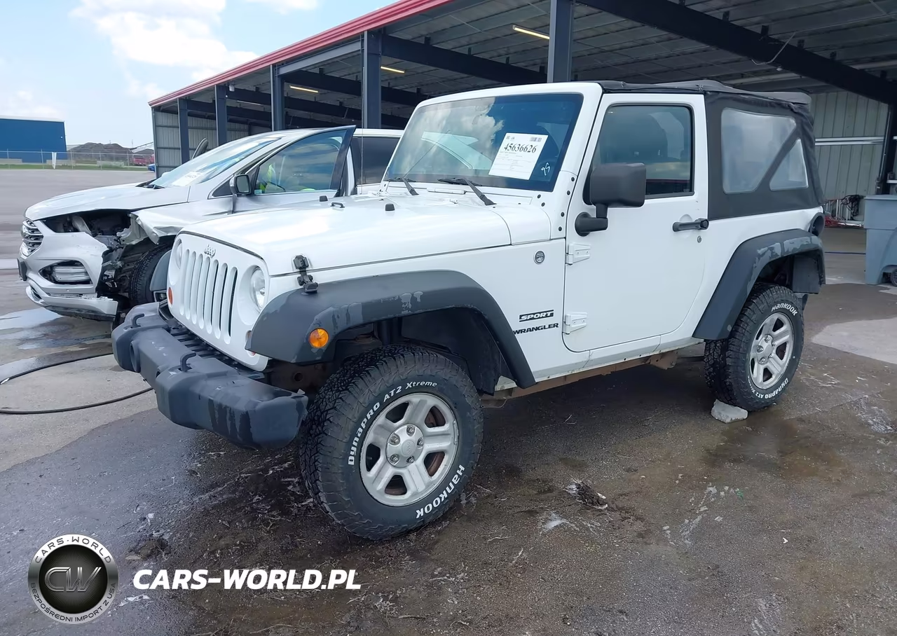 2012 Jeep Wrangler Sport VIN:1C4AJWAG8CL119675 - 2