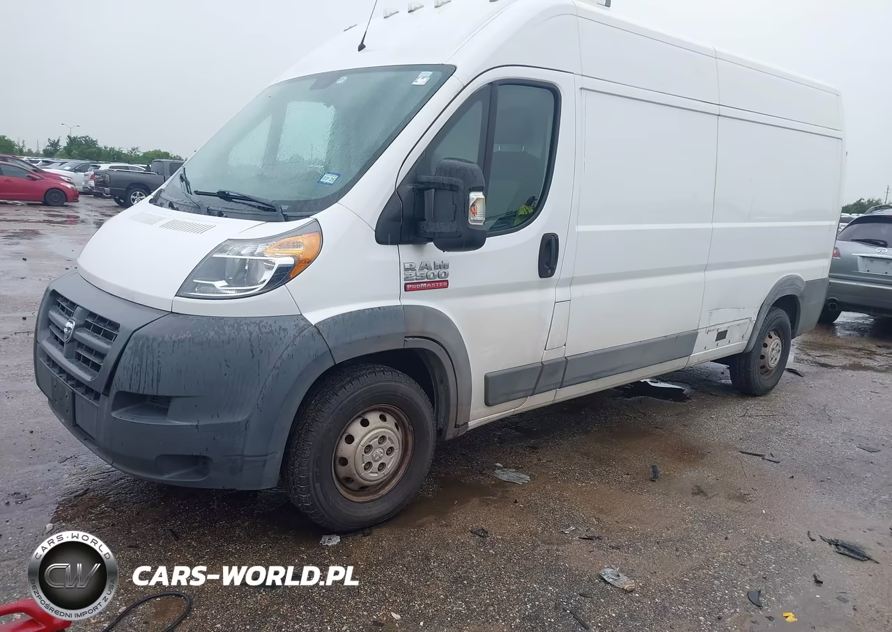 2017 Ram Promaster 2500 High Roof 159 Wb VIN:3C6TRVDG5HE522351 - 2
