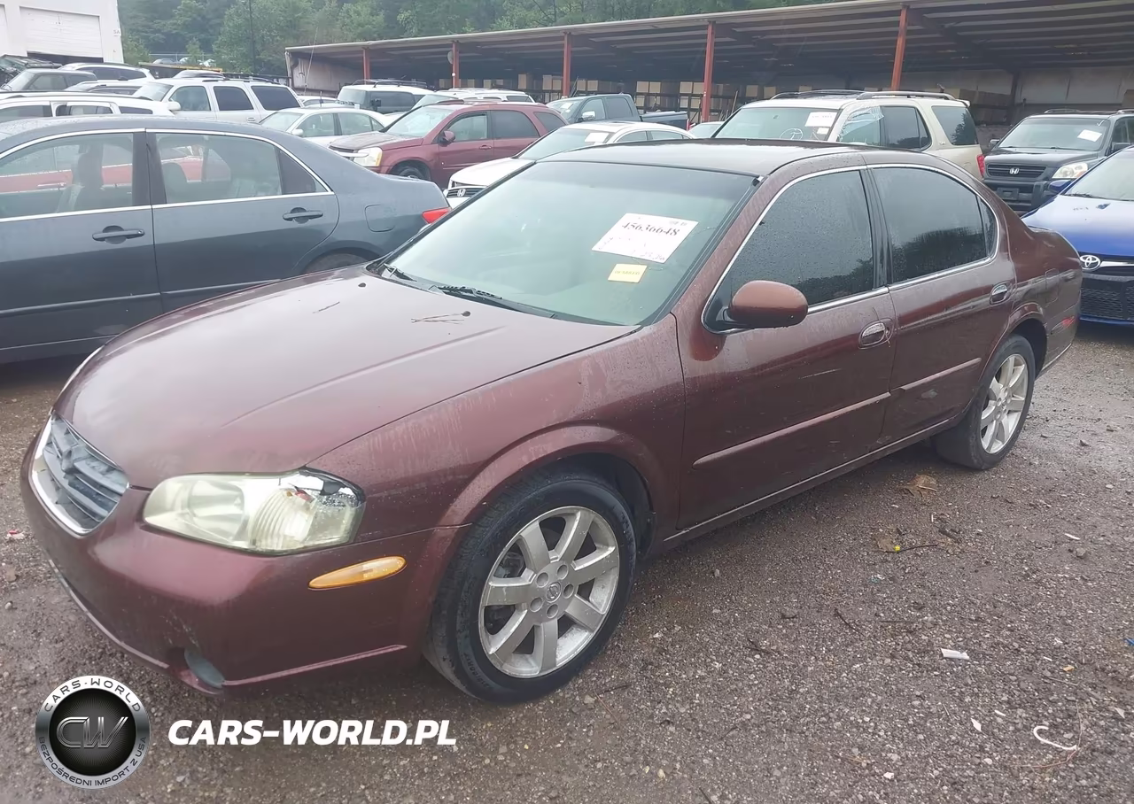 2000 Nissan Maxima Gle-Gxe-Se VIN:JN1CA31D5YT509656 - 2