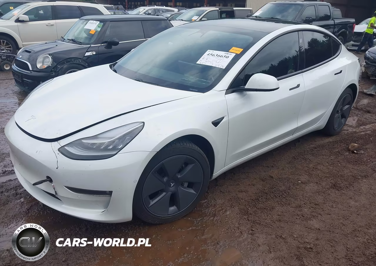 2021 Tesla Model 3 Long Range Dual Motor All-Wheel Drive VIN:5YJ3E1EB3MF852896 - 2