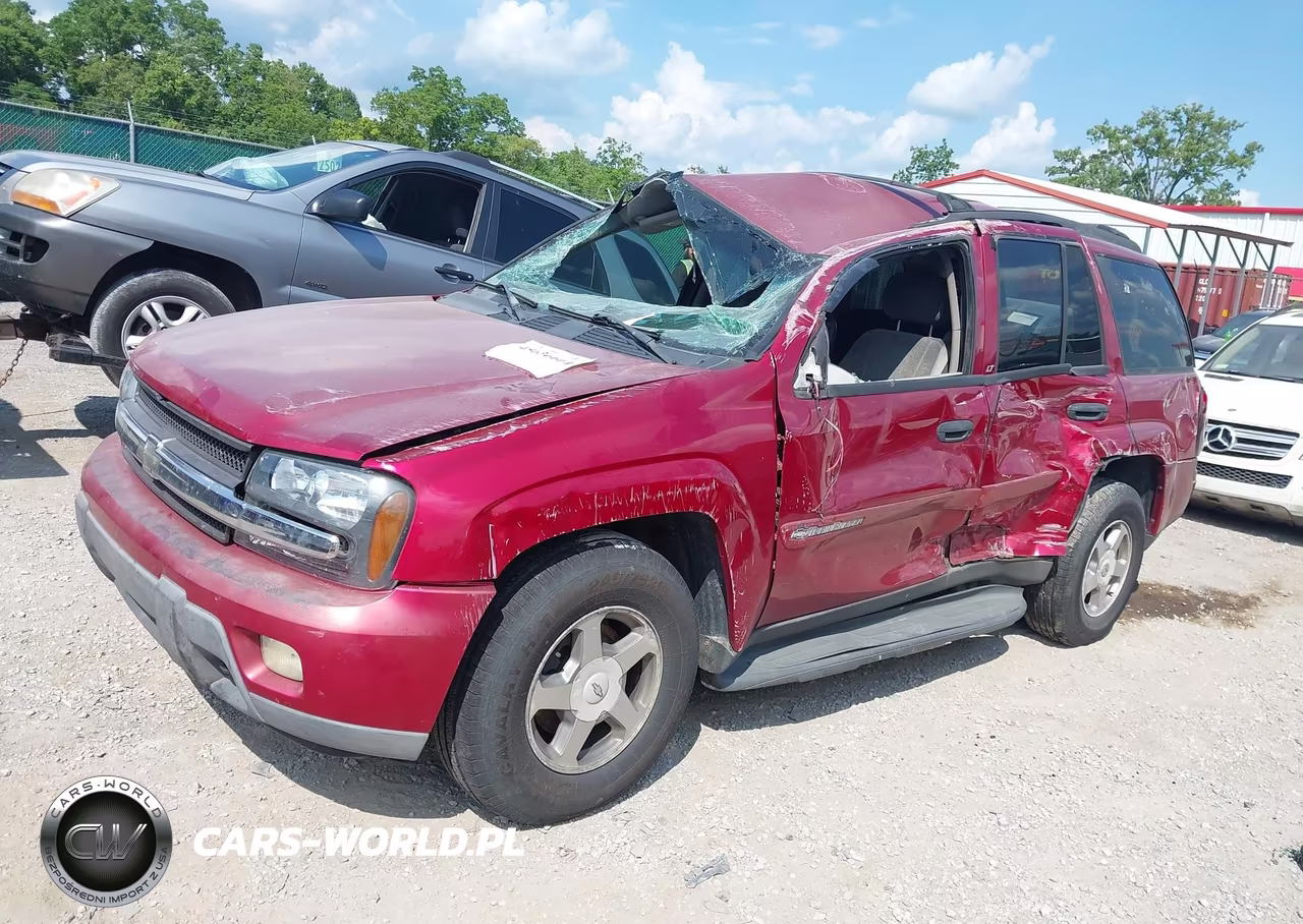 2003 Chevrolet Trailblazer Lt VIN:1GNDT13S132309570 - 2