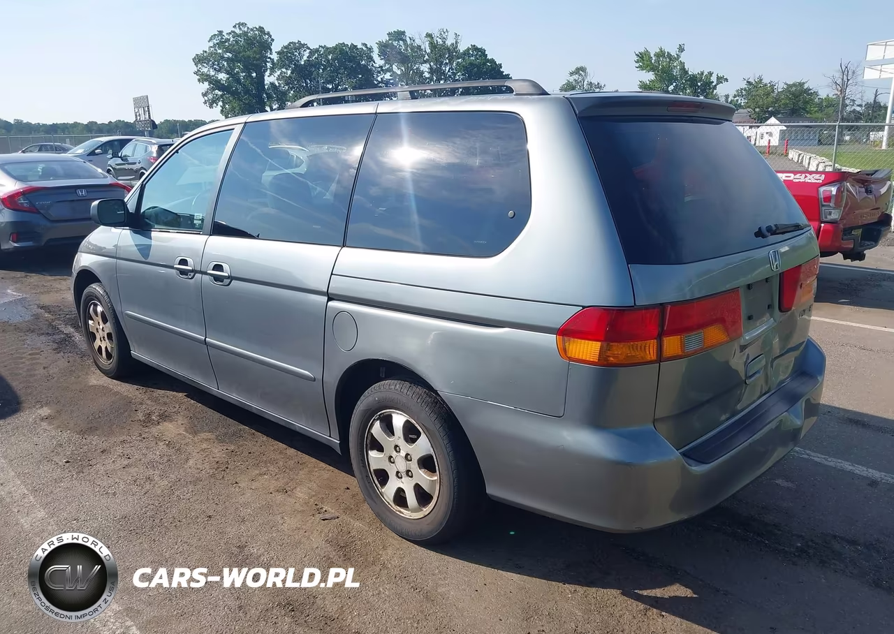 2002 Honda Odyssey Ex VIN:2HKRL18602H502624 - 3