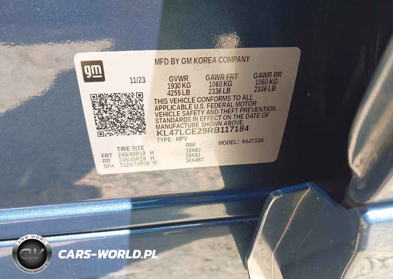 2024 Buick Envista Avenir Fwd VIN:KL47LCE29RB117184 - 9
