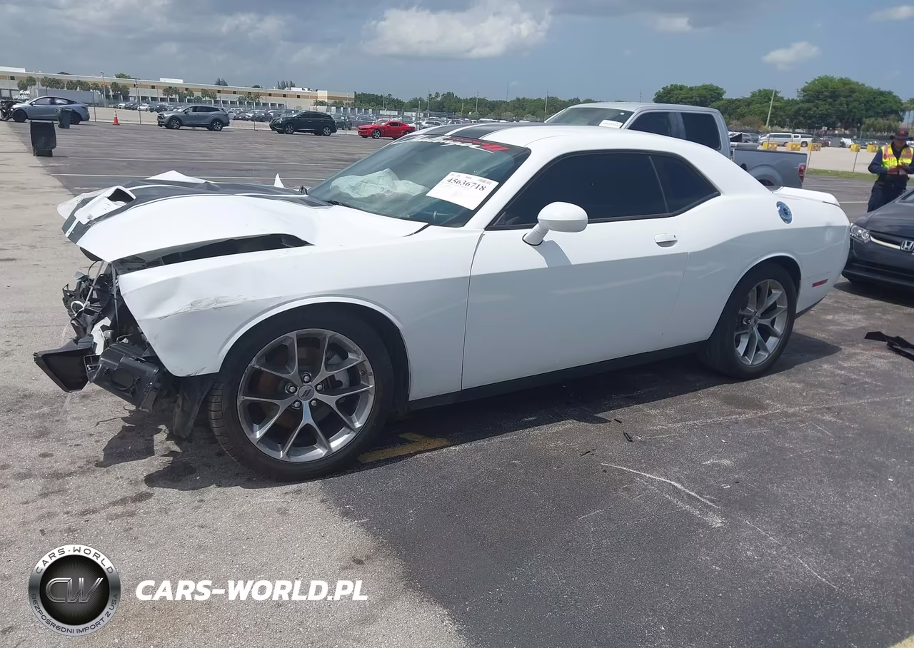 2022 Dodge Challenger Gt VIN:2C3CDZJG8NH136899 - 2