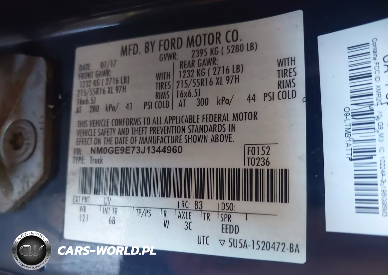 2018 Ford Transit Connect Xl VIN:NM0GE9E73J1344960 - 9