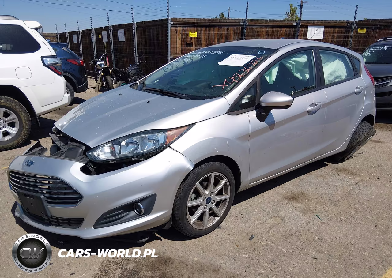 2019 Ford Fiesta Se VIN:3FADP4EJ9KM137109 - 2