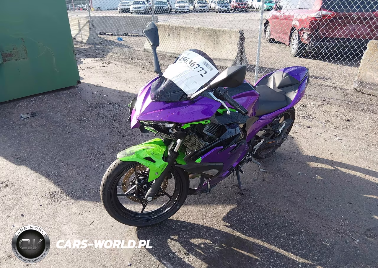 2025 Kawasaki Ex500 A-B VIN:ML5EXGJ19SDA50888 - 2
