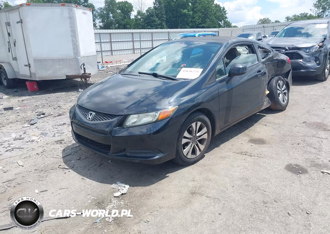 2012 Honda Civic Lx VIN:2HGFG3A53CH535150 - 2