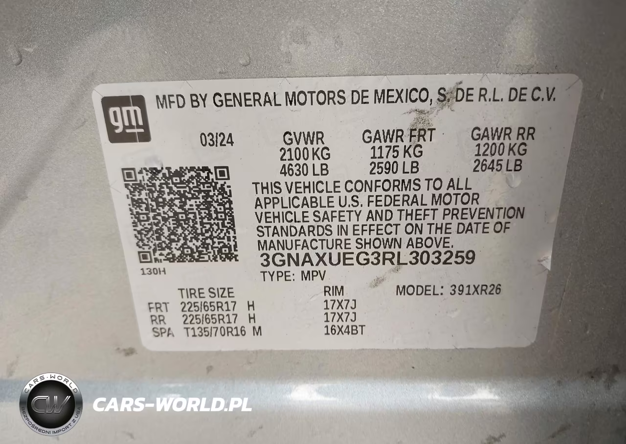 2024 Chevrolet Equinox Awd Lt VIN:3GNAXUEG3RL303259 - 9