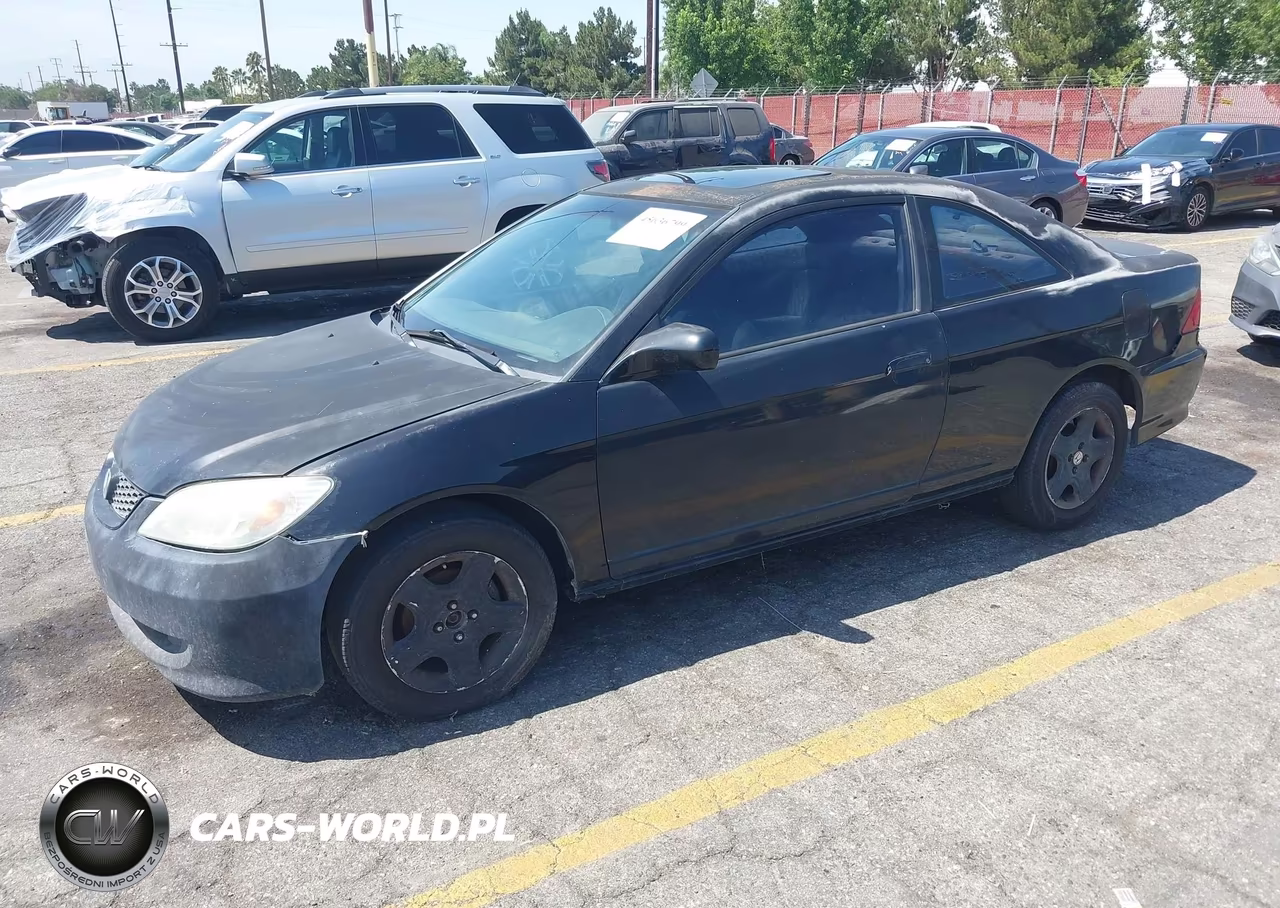 2005 Honda Civic Ex VIN:1HGEM22905L013825 - 2