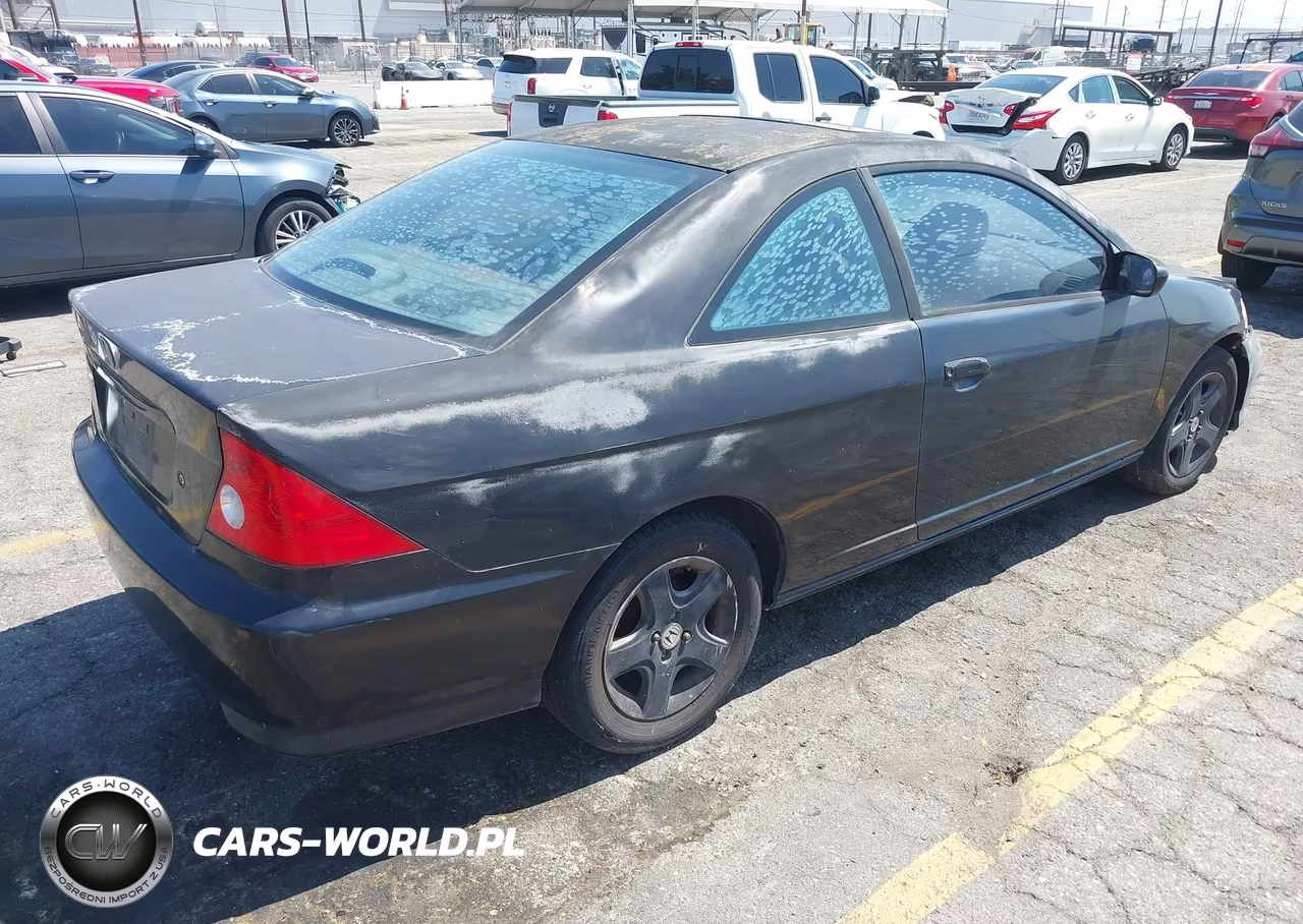 2005 Honda Civic Ex VIN:1HGEM22905L013825 - 4