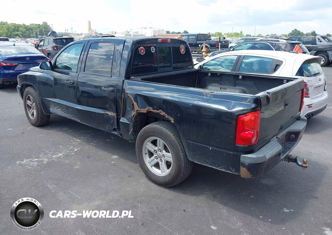 2007 Dodge Dakota Slt VIN:1D7HW48P77S237180 - 3