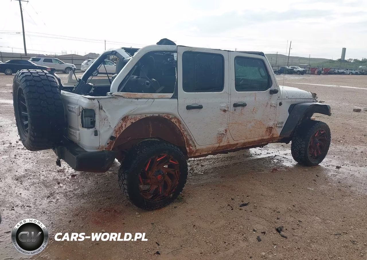 2018 Jeep Wrangler Unlimited Sport S 4X4 VIN:1C4HJXDN0JW331237 - 4