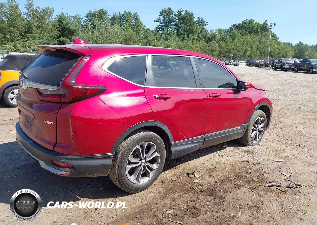 2021 Honda Cr-V Awd Ex VIN:2HKRW2H53MH672824 - 4