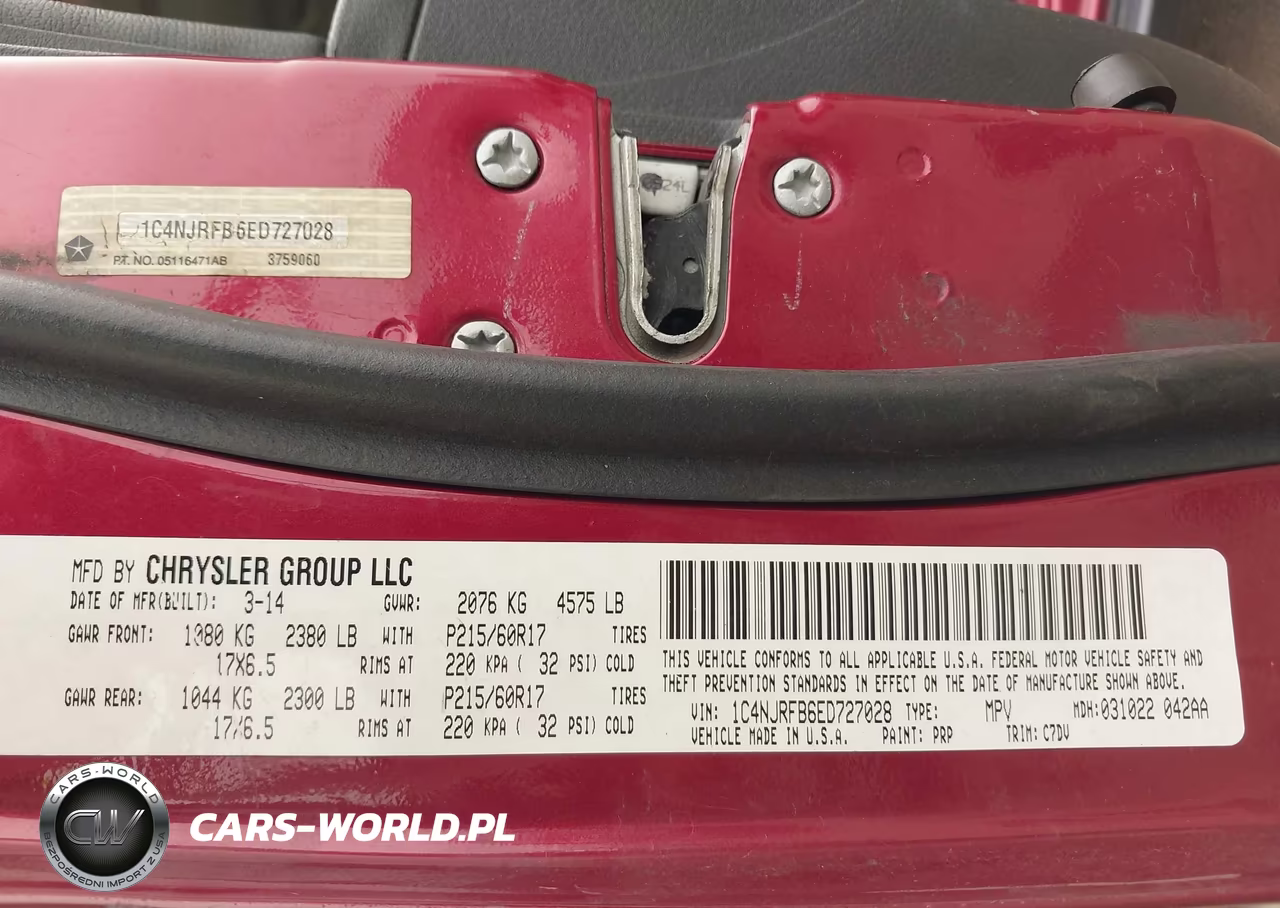 2014 Jeep Patriot Latitude VIN:1C4NJRFB6ED727028 - 9