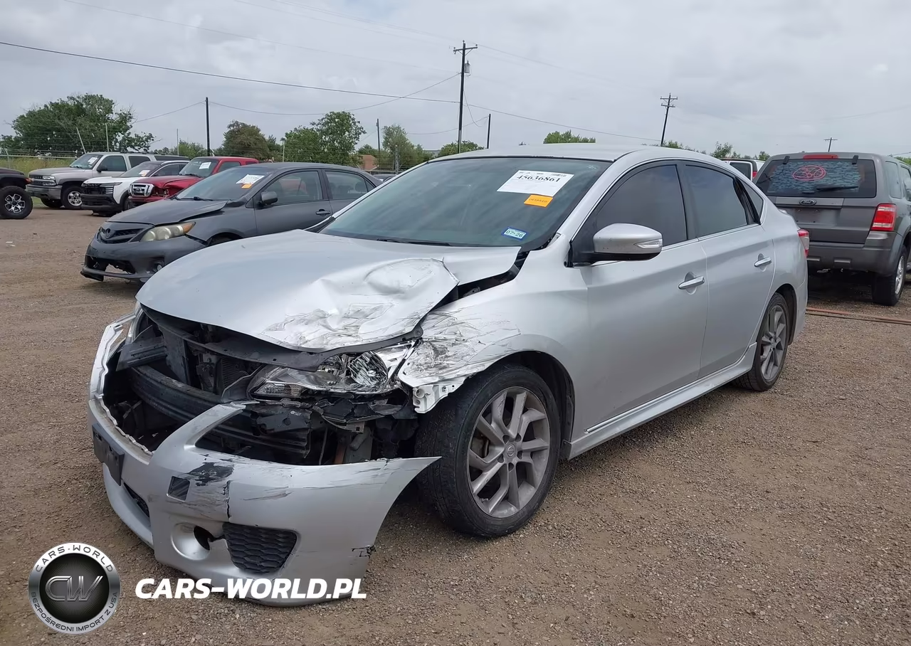 2015 Nissan Sentra Sr VIN:3N1AB7APXFY323993 - 2