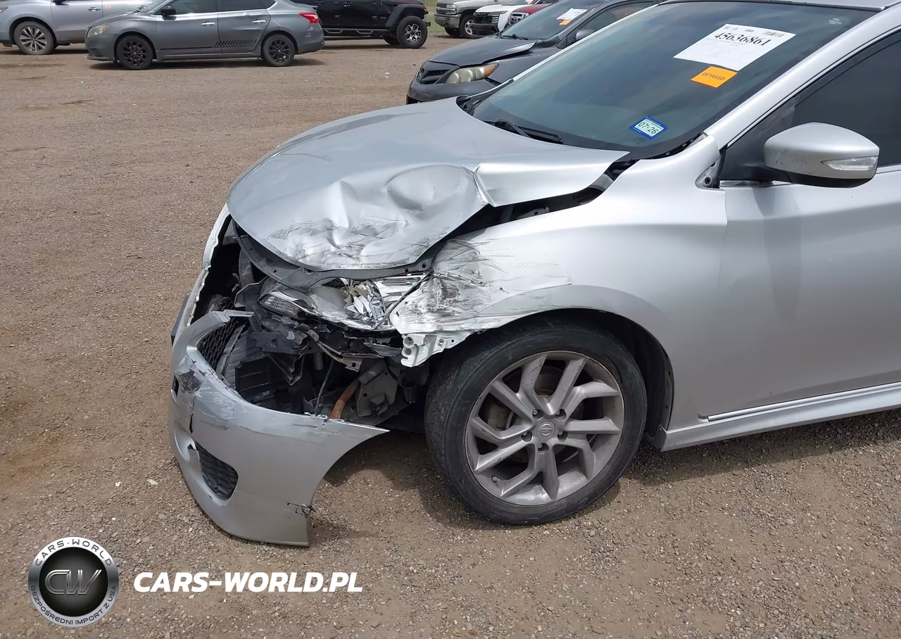 2015 Nissan Sentra Sr VIN:3N1AB7APXFY323993 - 6