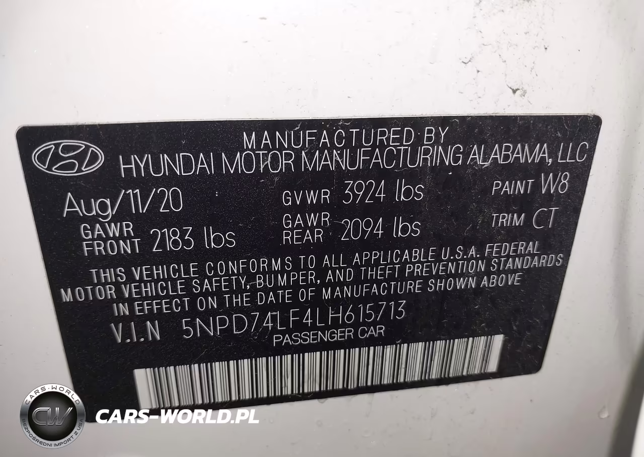 2020 Hyundai Elantra Se VIN:5NPD74LF4LH615713 - 9