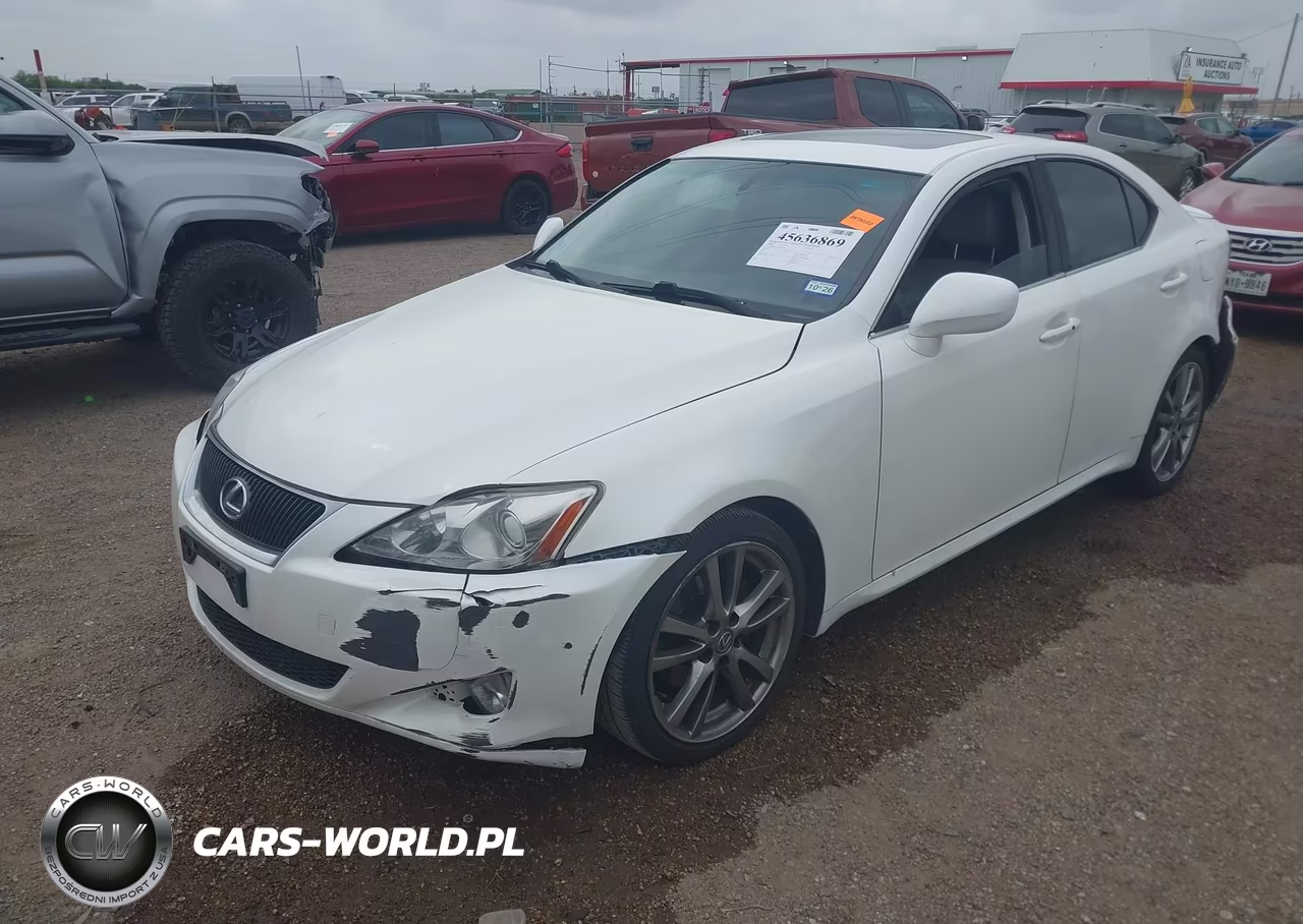 2008 Lexus Is 250 VIN:JTHBK262085076595 - 2
