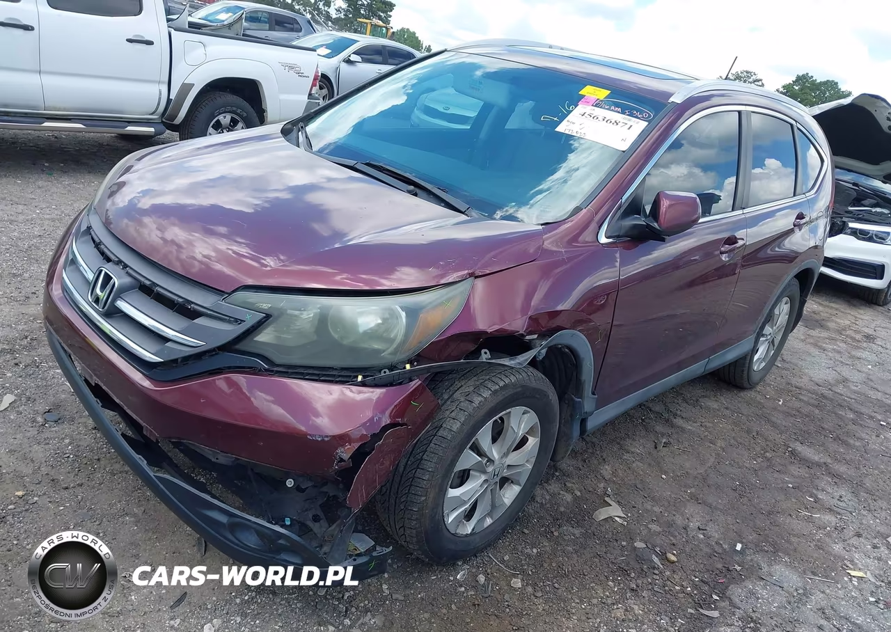2013 Honda Cr-V Ex-L VIN:5J6RM3H70DL008810 - 2