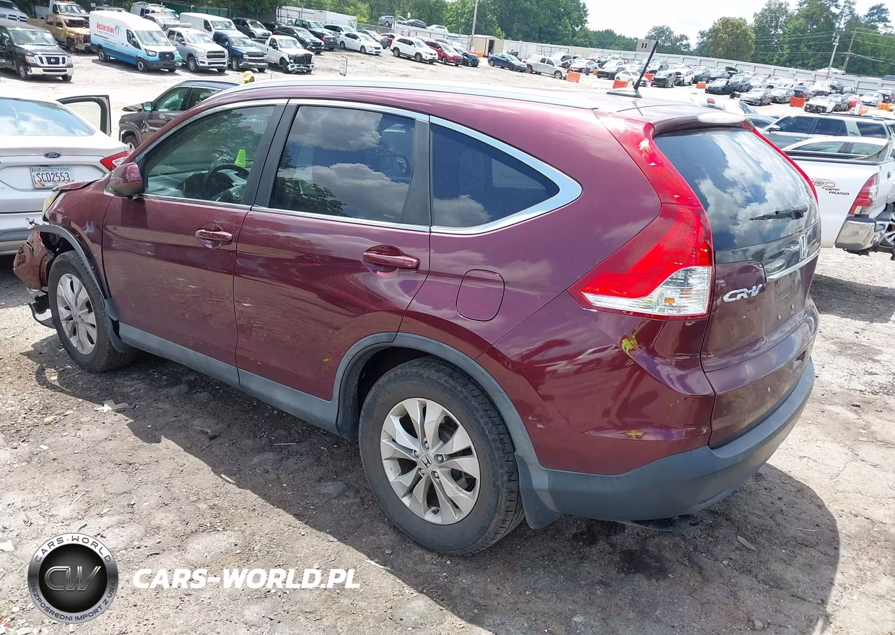 2013 Honda Cr-V Ex-L VIN:5J6RM3H70DL008810 - 3