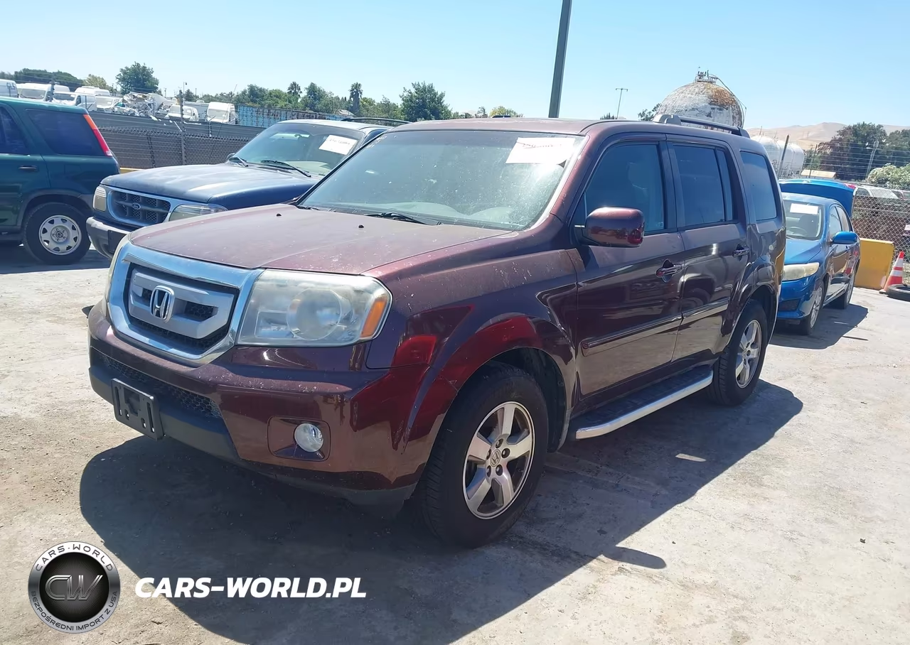 2011 Honda Pilot Ex-L VIN:5FNYF3H62BB009332 - 2