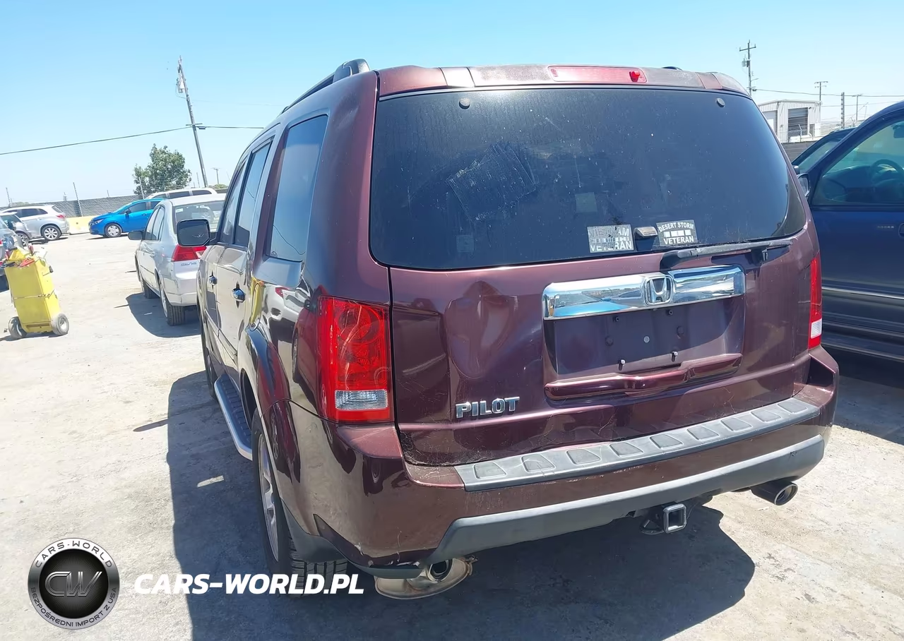 2011 Honda Pilot Ex-L VIN:5FNYF3H62BB009332 - 3