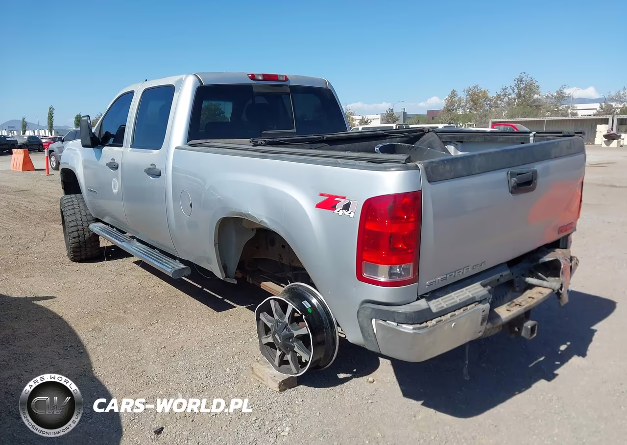 2010 GMC Sierra 2500Hd Sle VIN:1GT4K0BG8AF152483 - 3