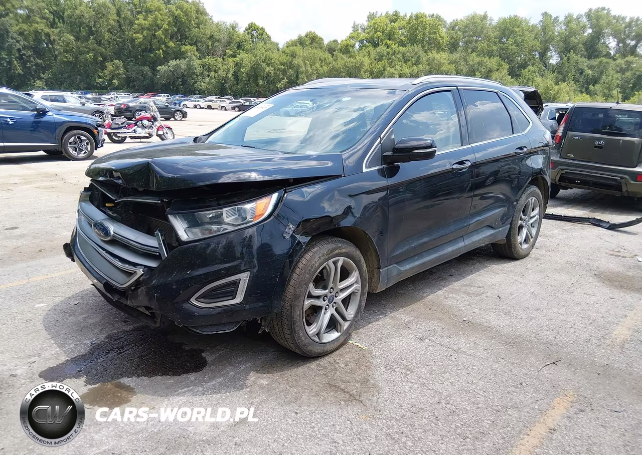 2016 Ford Edge Titanium VIN:2FMPK4K87GBB44331 - 2