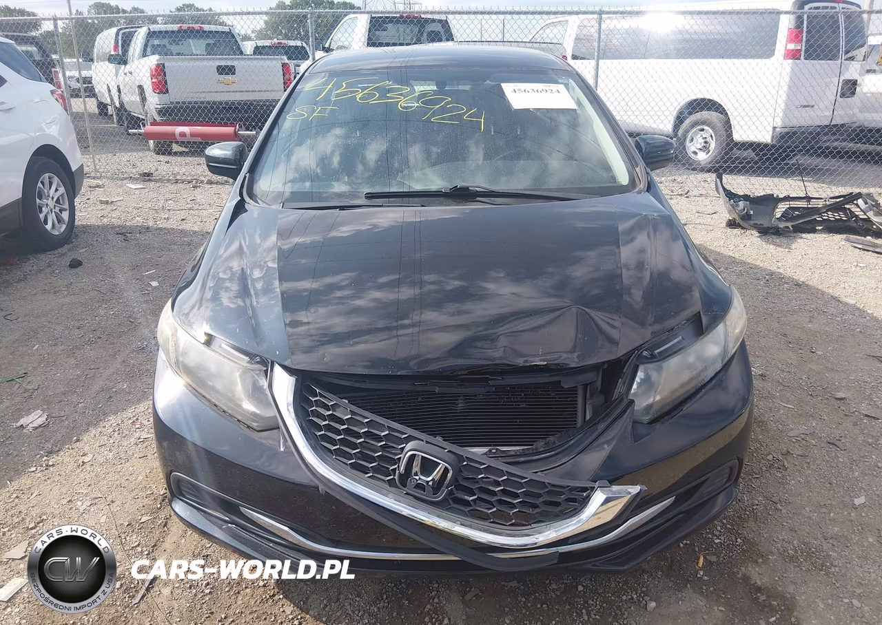 2014 Honda Civic Lx VIN:2HGFB2F58EH558105 - 12