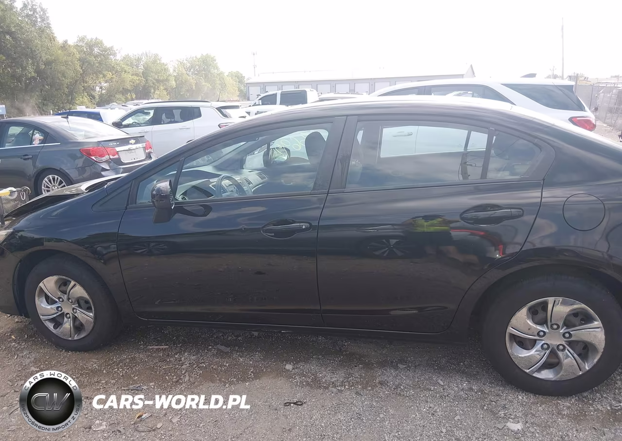 2014 Honda Civic Lx VIN:2HGFB2F58EH558105 - 14