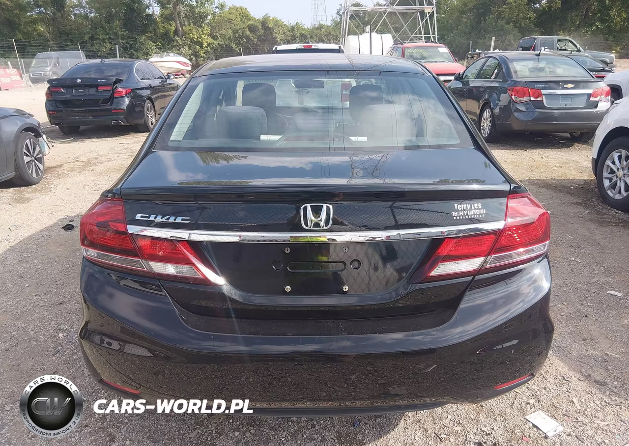 2014 Honda Civic Lx VIN:2HGFB2F58EH558105 - 16