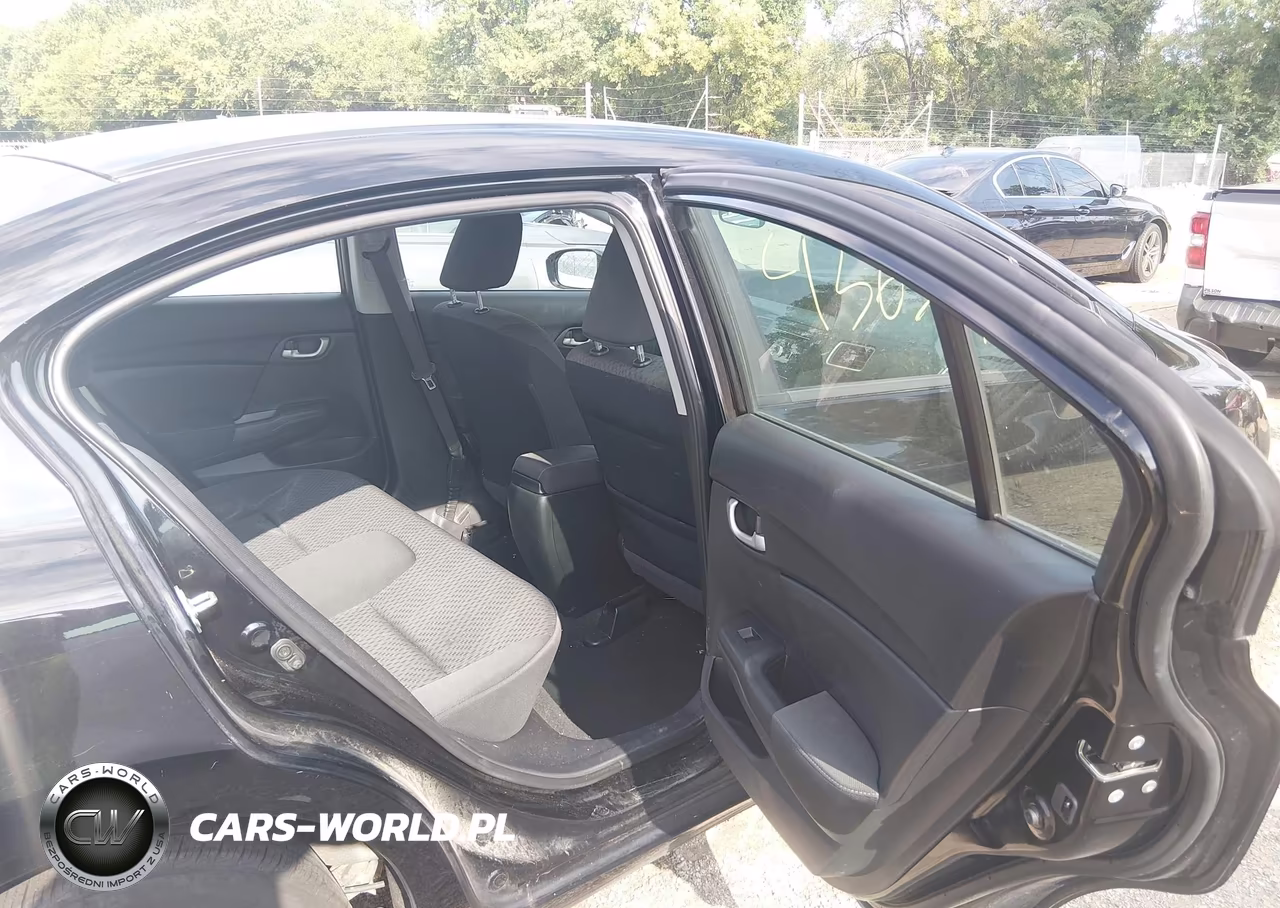 2014 Honda Civic Lx VIN:2HGFB2F58EH558105 - 8