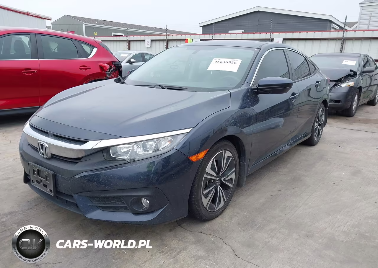 2018 Honda Civic Ex-T VIN:JHMFC1F32JX025580 - 2