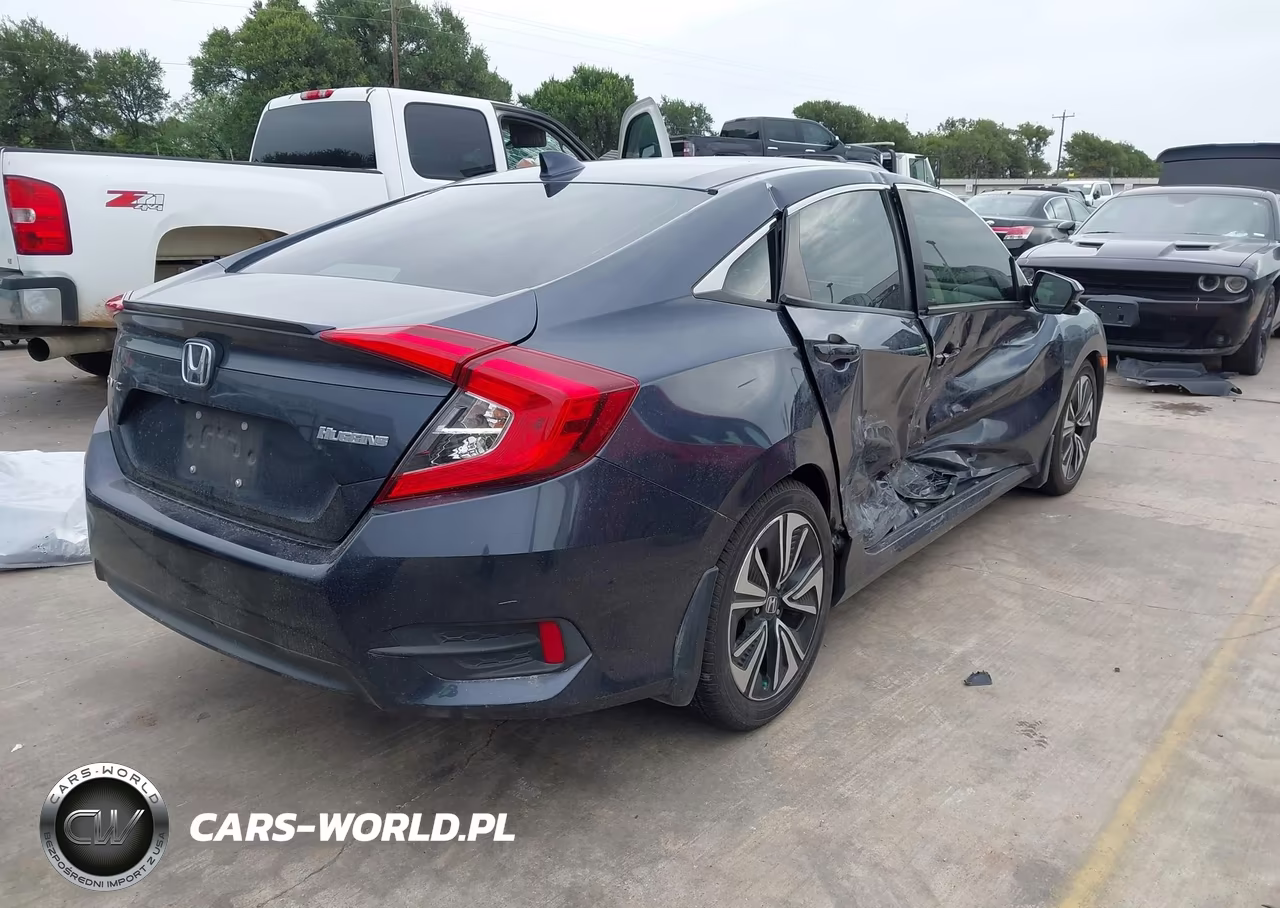 2018 Honda Civic Ex-T VIN:JHMFC1F32JX025580 - 4
