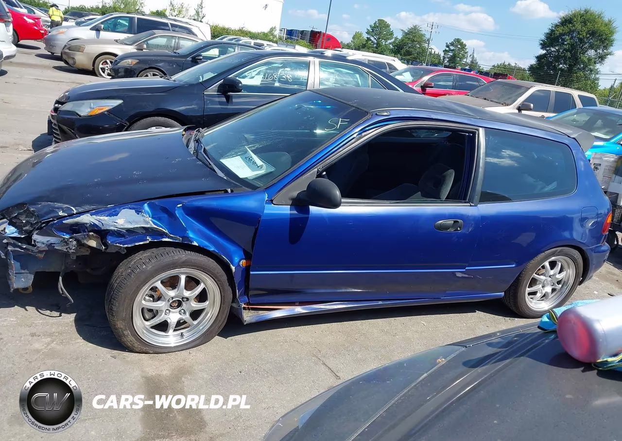 1992 Honda Civic Cx VIN:2HGEH2345NH501804 - 14